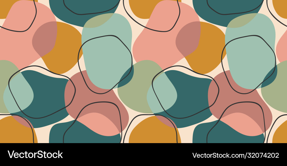 Simple geometric seamless pattern with abstract Simple geometric seamless pattern with abstract vector image