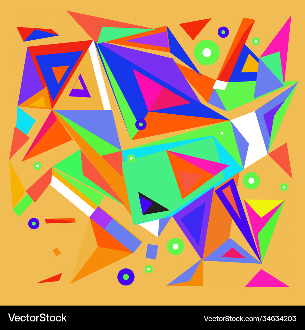 Abstract modern triangles background pattern Abstract modern triangles background pattern vector image