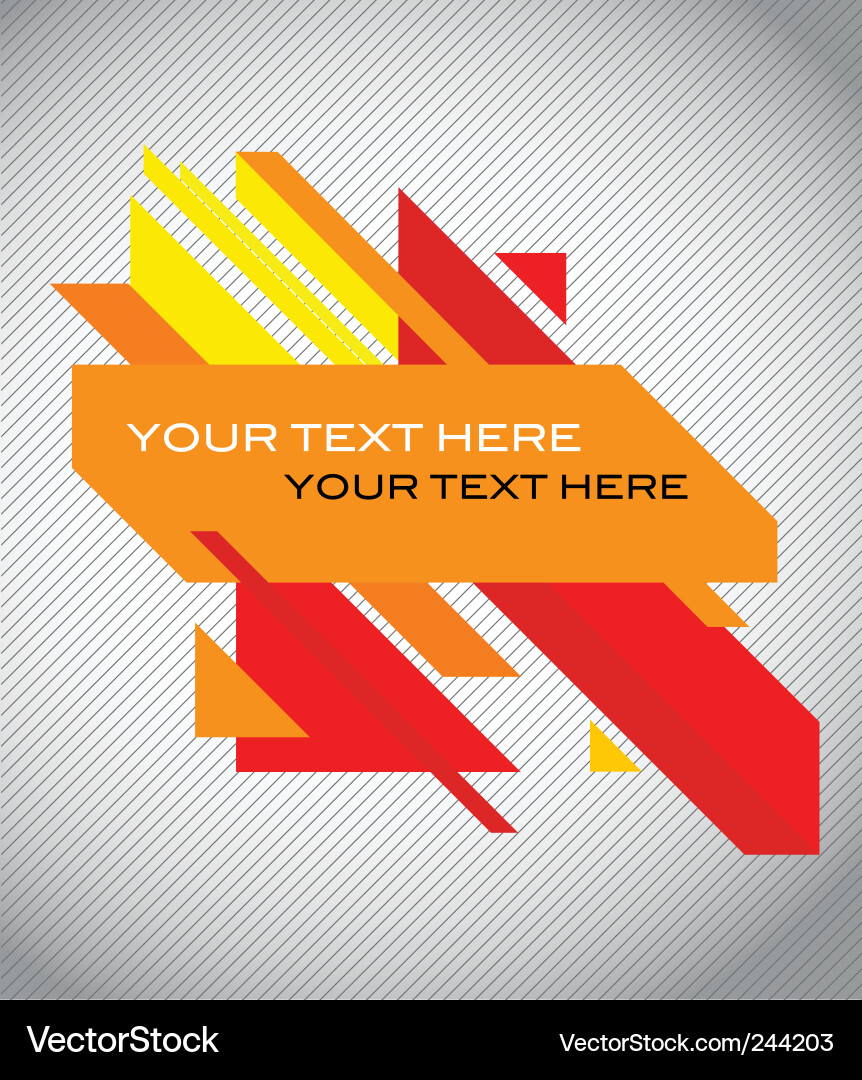 Dynamic Geometric Background Vector Image