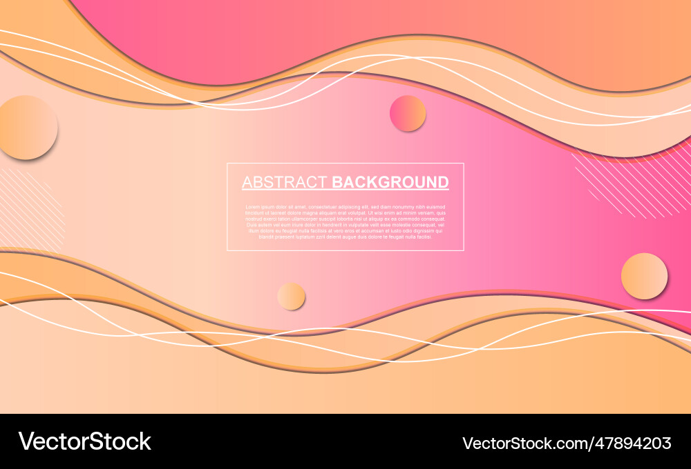 Gradient wave papercut style with white lines Gradient wave papercut style with white lines vector image