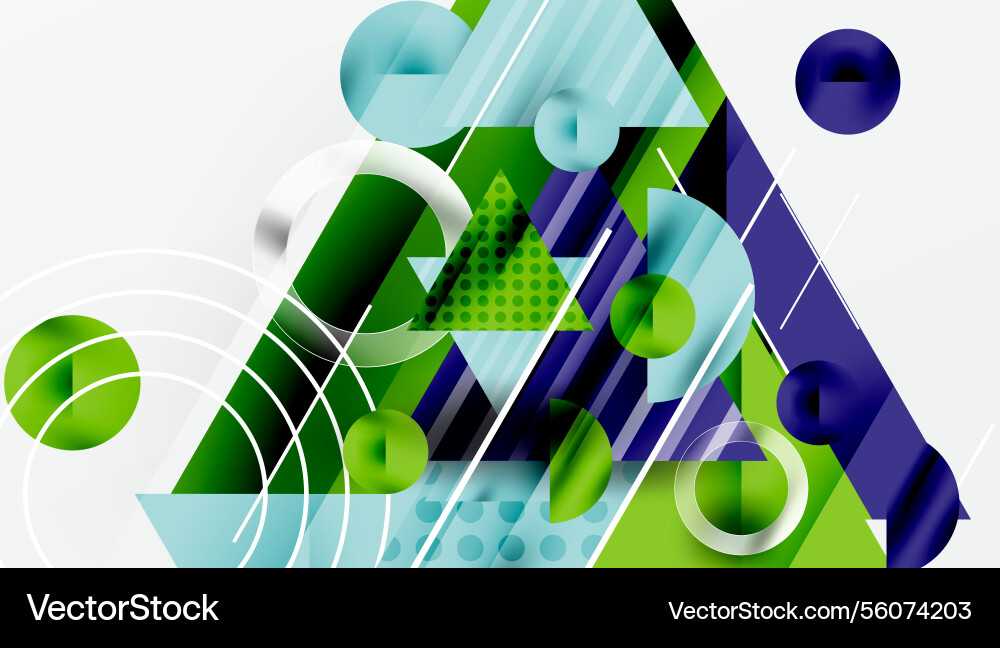 Modern abstract design with overlapping Modern abstract design with overlapping vector image