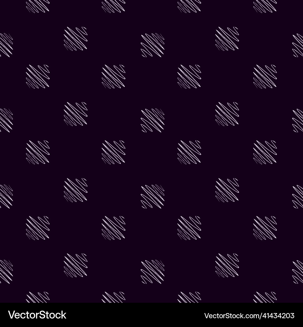 Soundwave seamless pattern curve waves background Vector Image