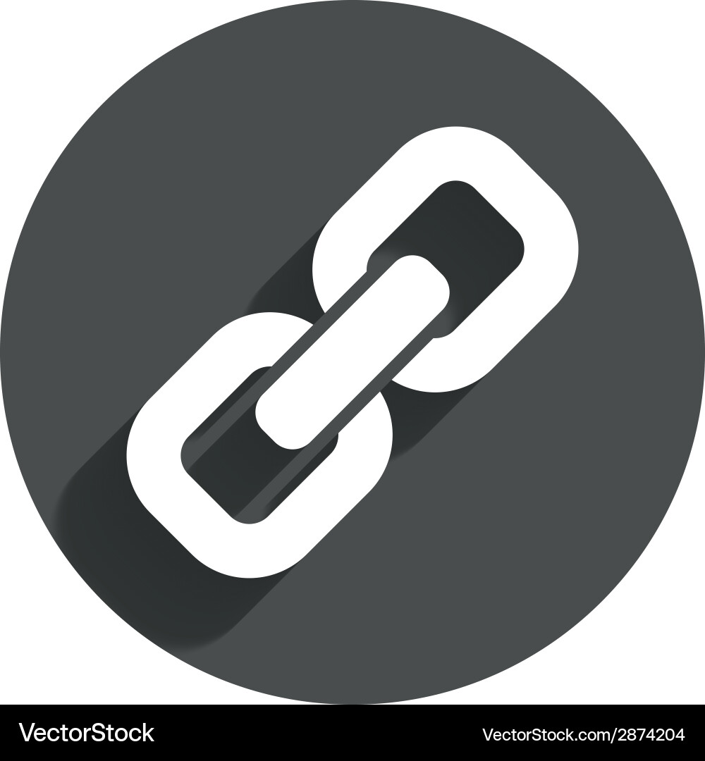 Chain Link Icon (2874204) – Royalty-Free Vektor | VectorStock