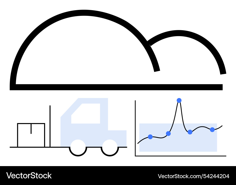 Cloud-based logistics and analytics for efficient vector image