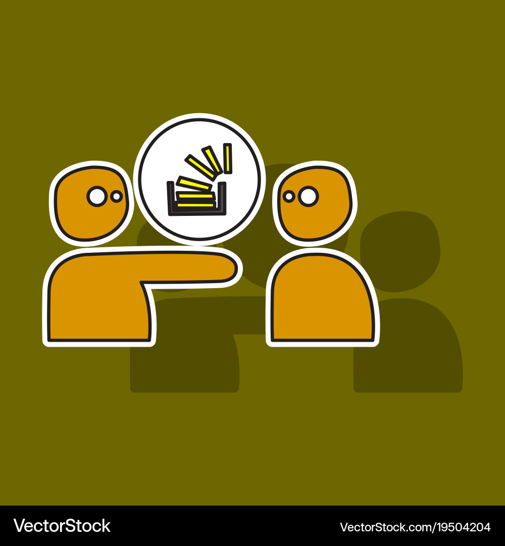 Code logo overlow social media stack vector image