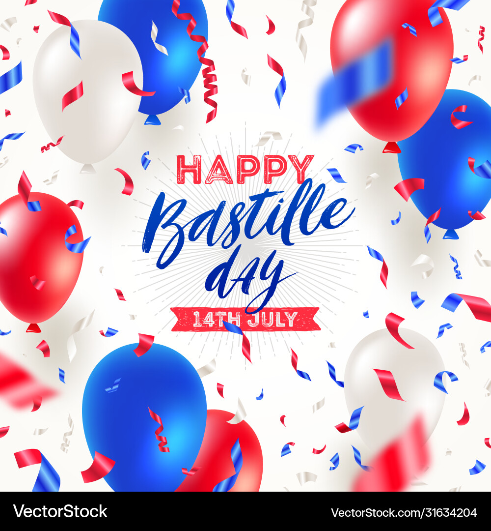 Französischer Nationalfeiertag - bastille day Französischer Nationalfeiertag - bastille day vektorbild