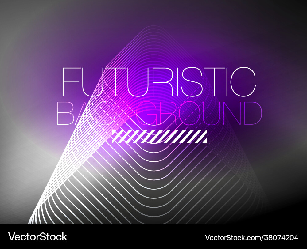 Neon color square shape lines abstract background Neon color square shape lines abstract background Vector Image
