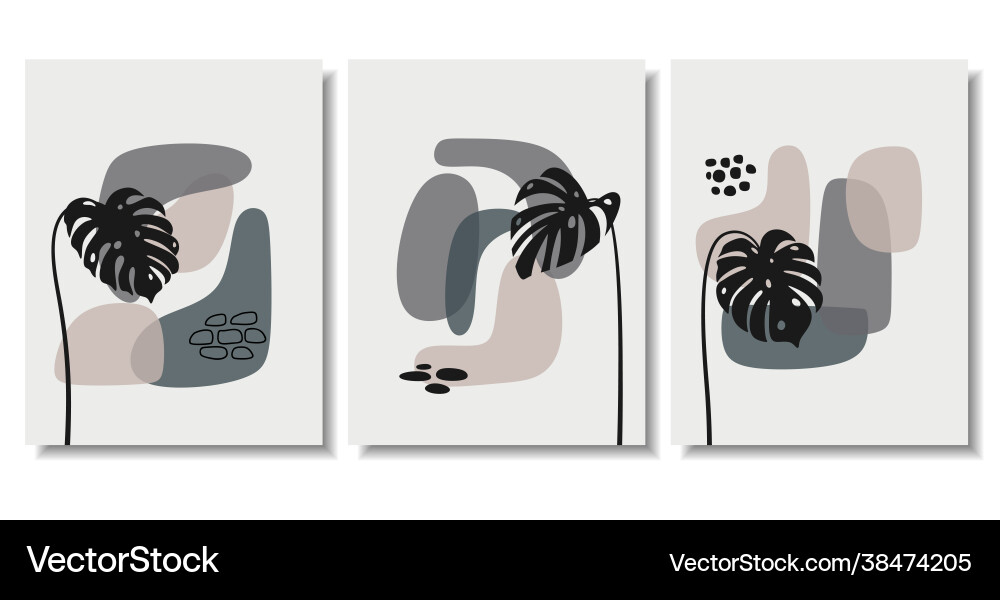 Abstract backgrounds with minimal shapes Abstract backgrounds with minimal shapes Vector Image
