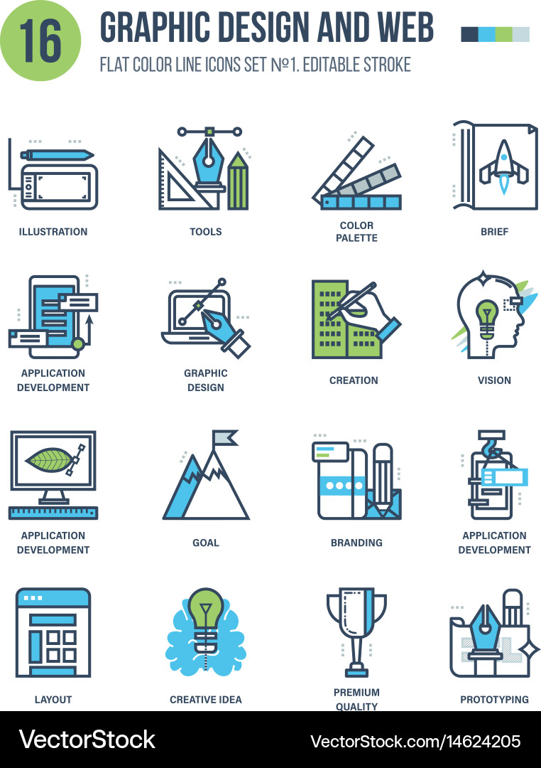 Design web development prototyping creation vector image