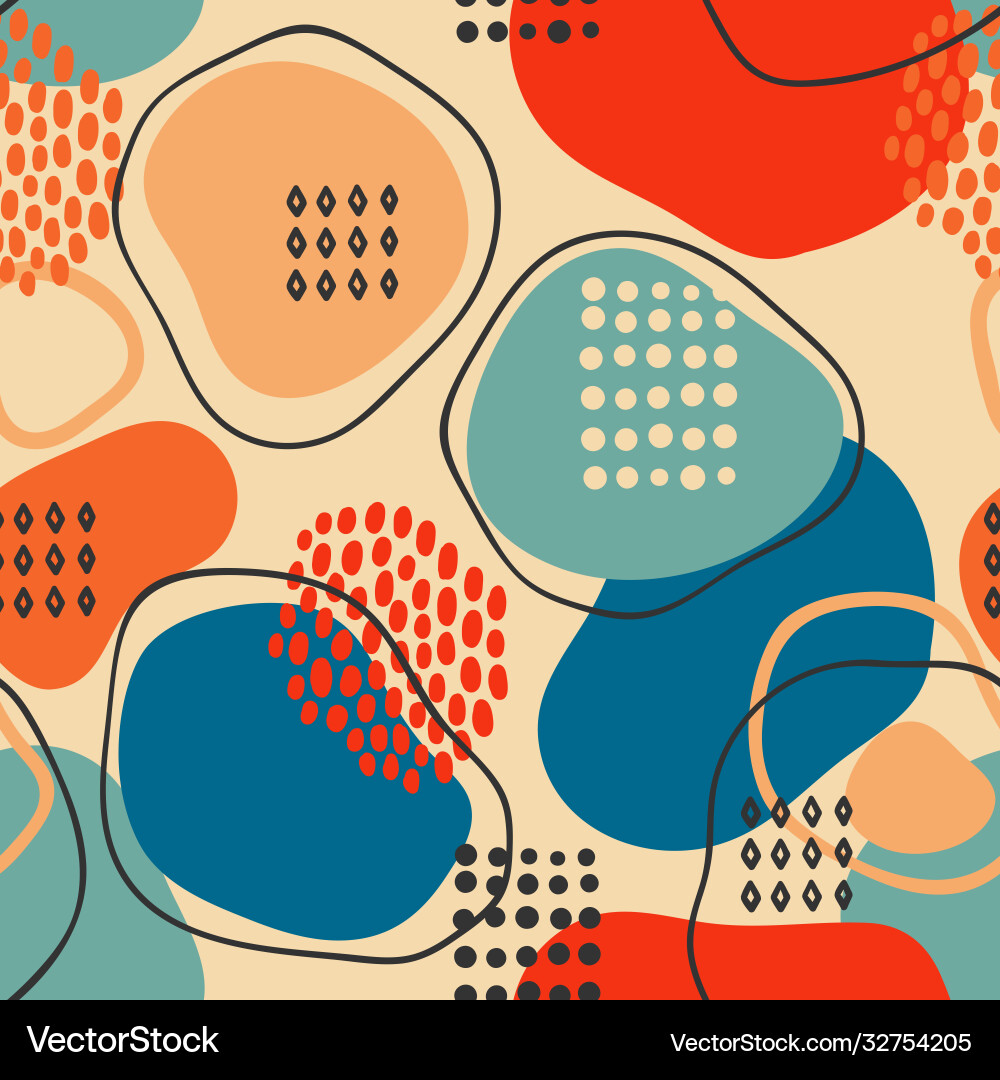 Geometric Abstract Pattern Vector Image