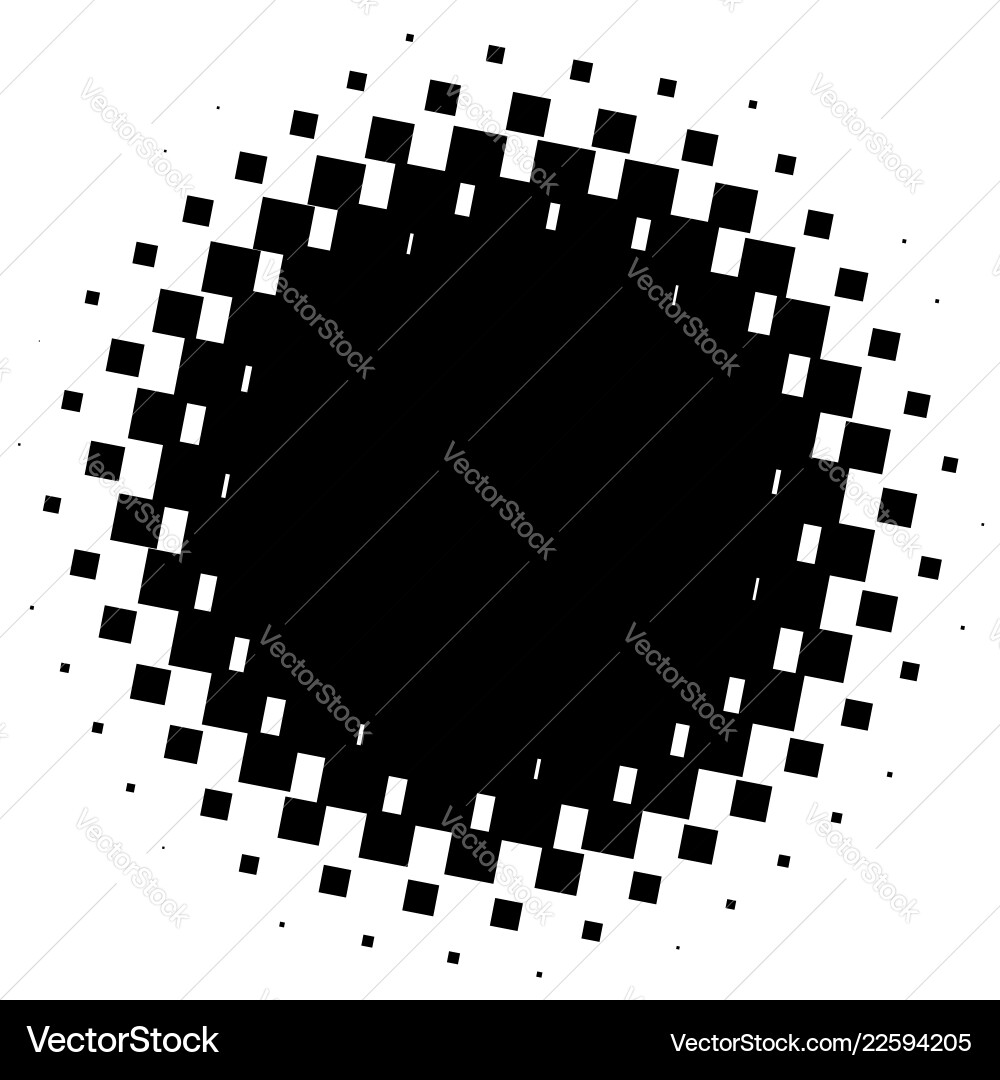 Halftone element abstract geometric graphic Vector Image
