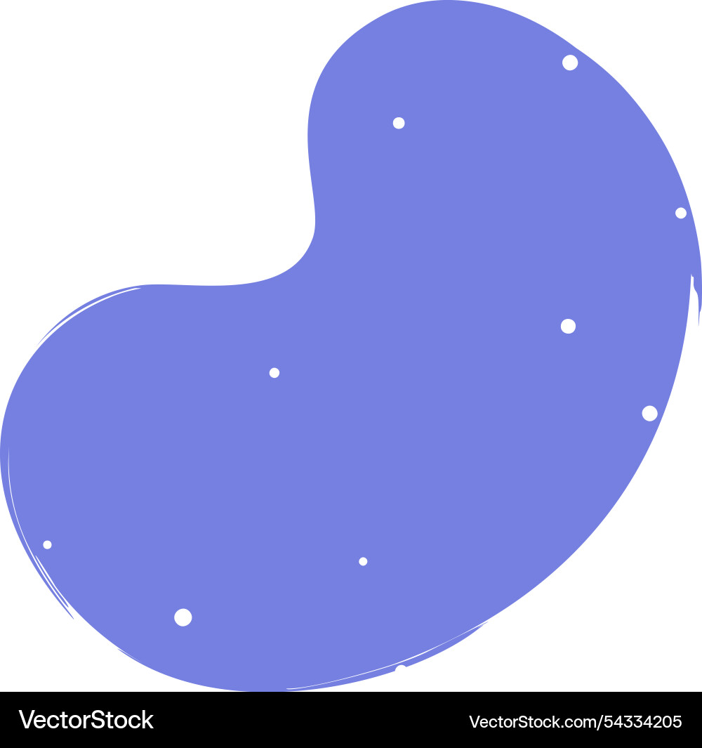 Random liquid blob shape element vector image