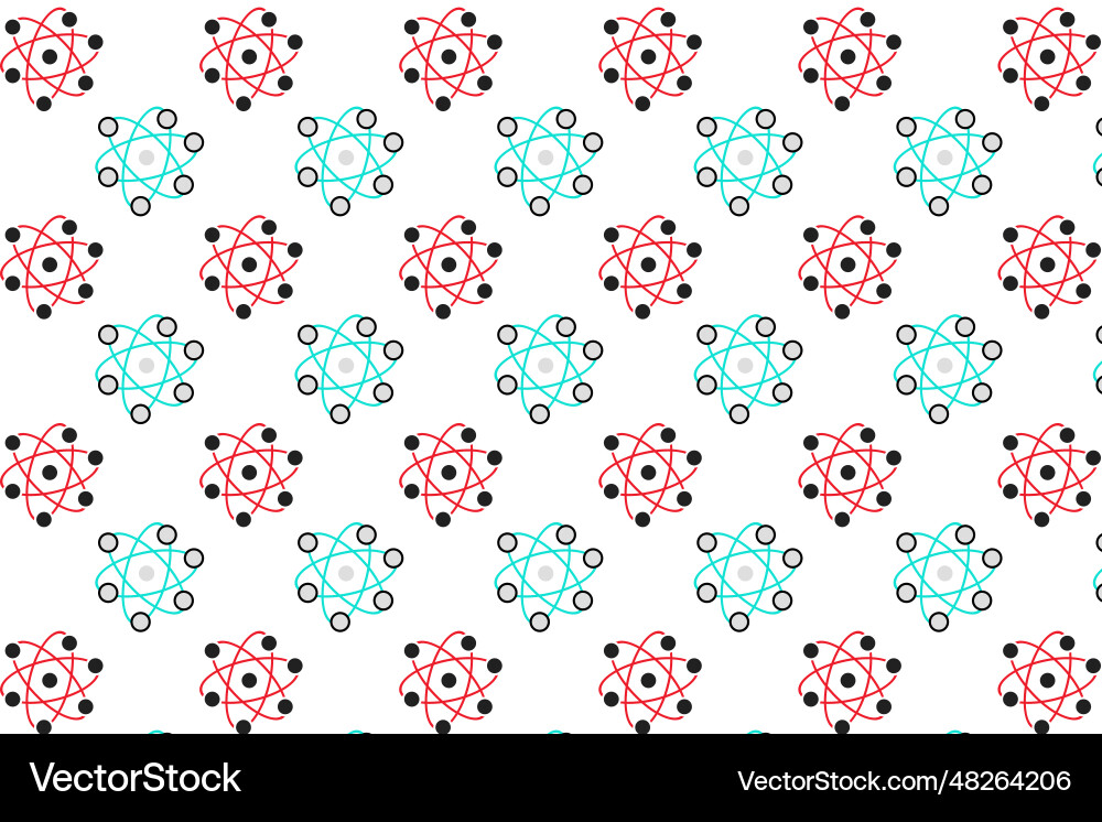 Abstract physic pattern background Vector Image
