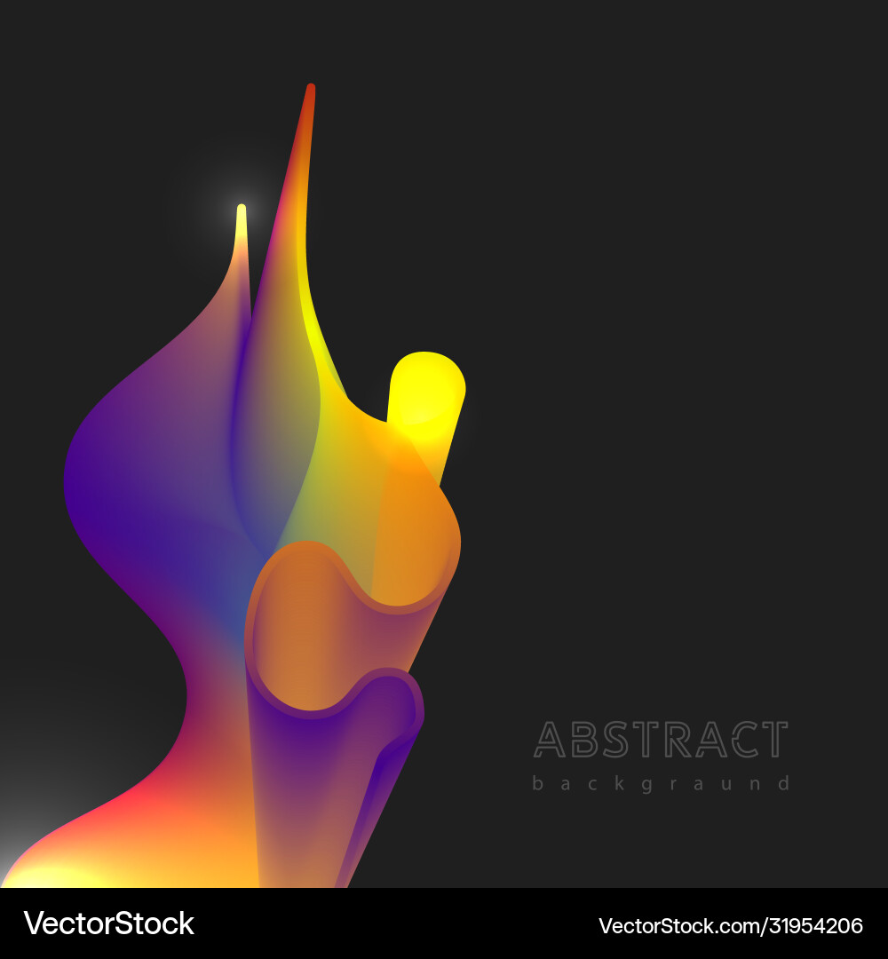 Abstract wavy background dynamic composition 3d Abstract wavy background dynamic composition 3d vector image