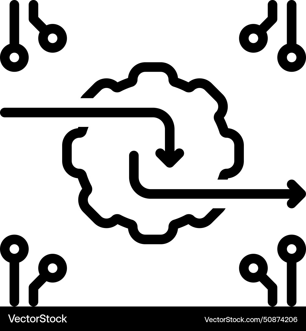 Input output vector image
