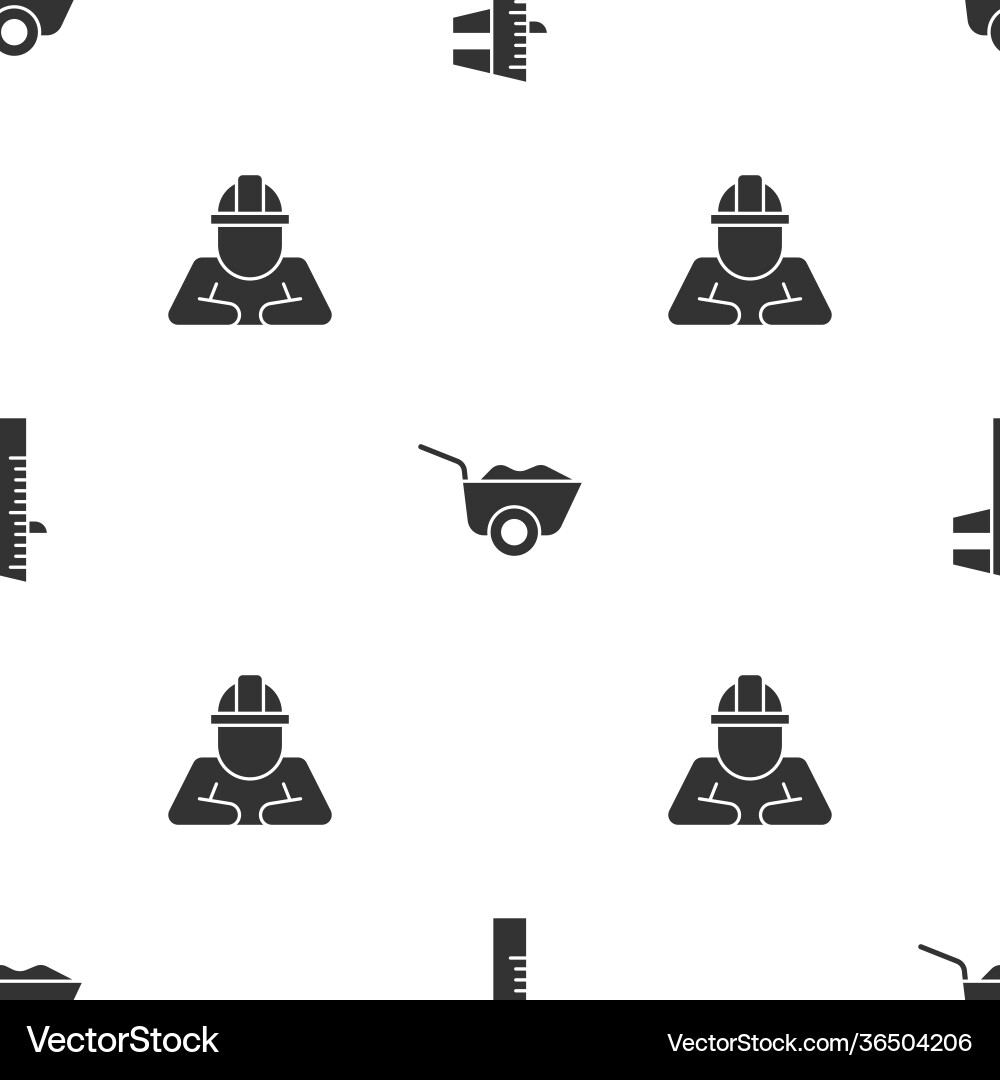 Set calliper or caliper and scale wheelbarrow Set calliper or caliper and scale wheelbarrow vector image