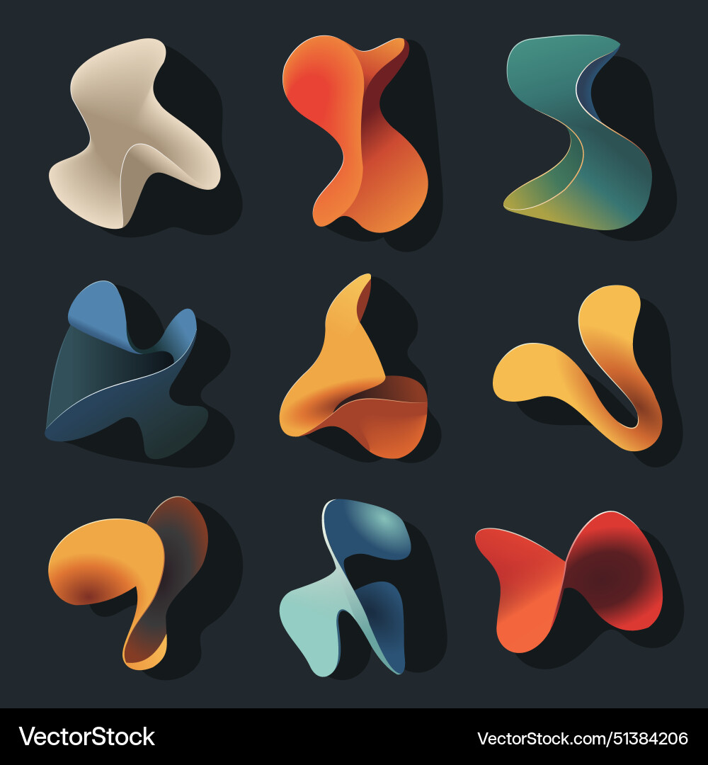 Simple shape assets to use for graphic design 071 Simple shape assets to use for graphic design 071 vector image