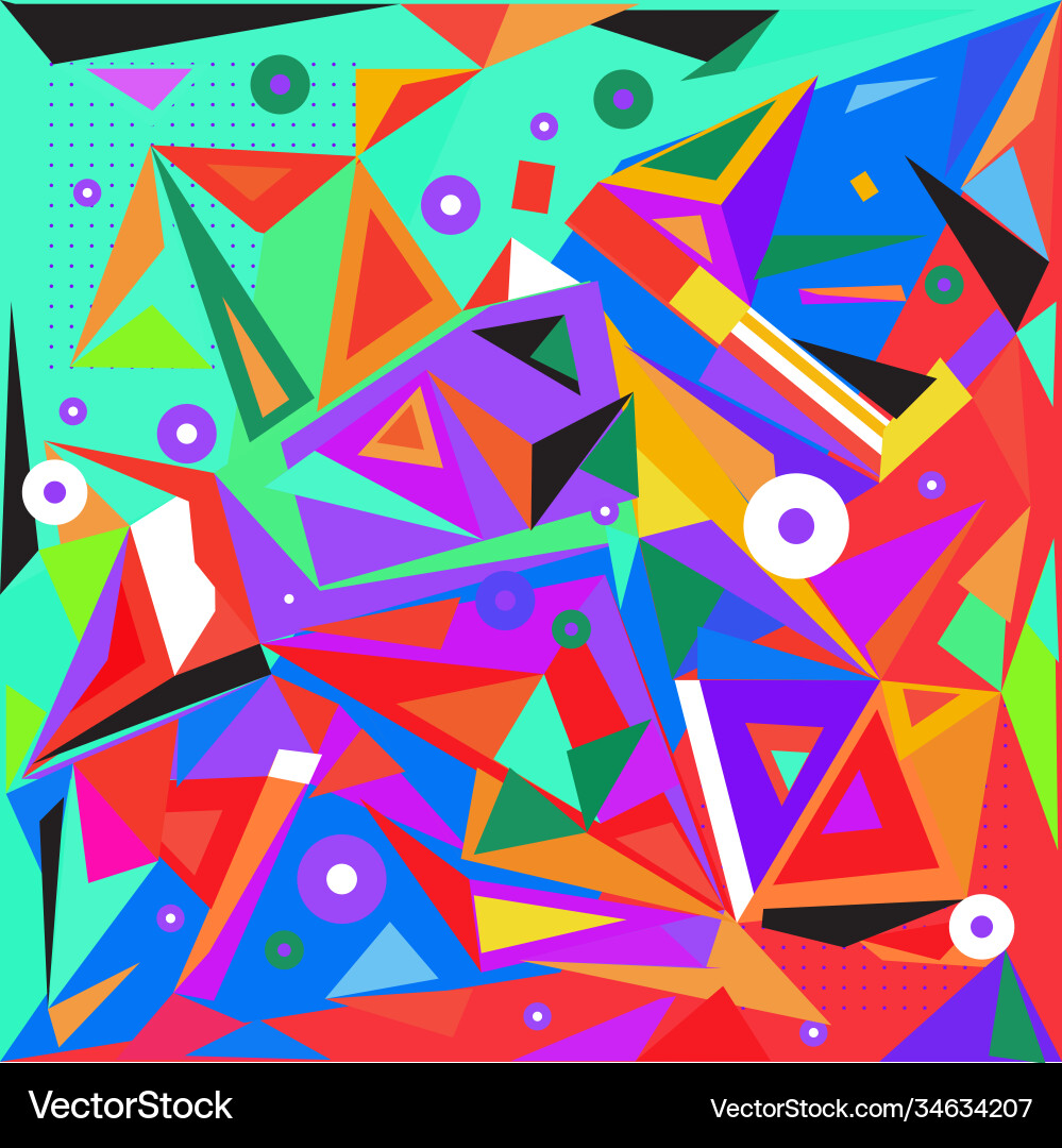 Abstract modern triangles background pattern Abstract modern triangles background pattern vector image