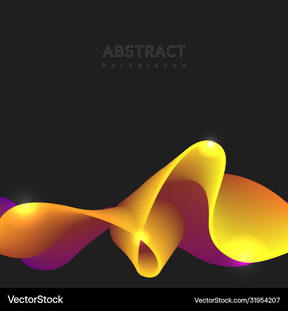 Abstract wavy background dynamic composition 3d Abstract wavy background dynamic composition 3d vector image