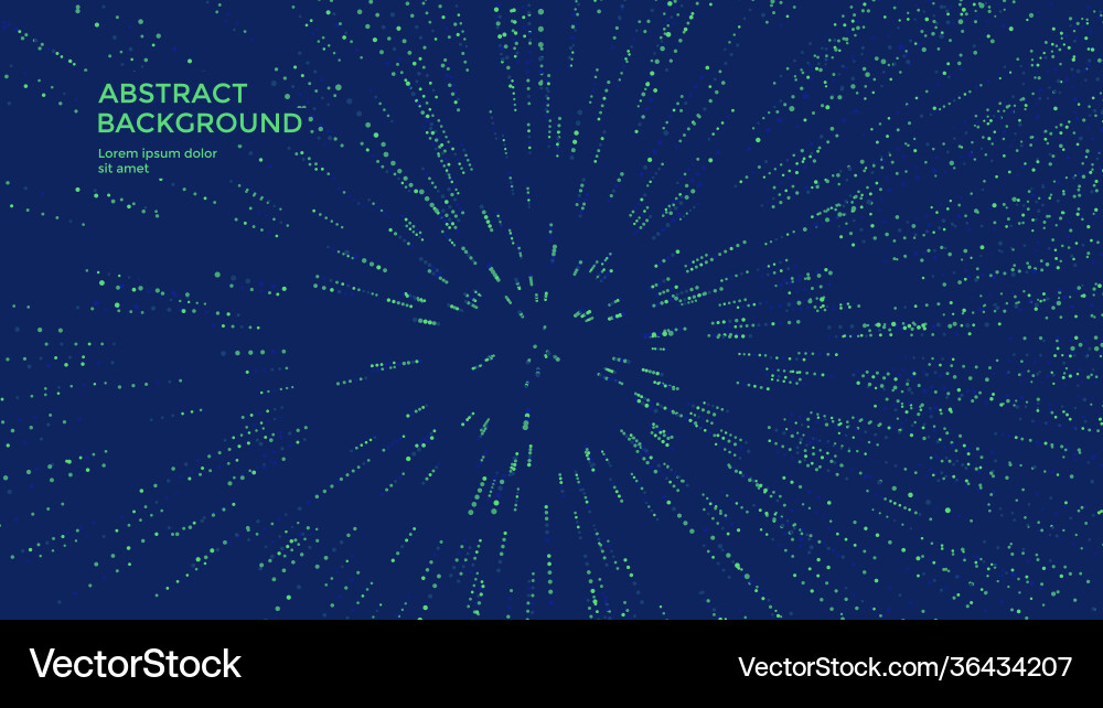 Dynamic Starburst Motion Background Vector Image