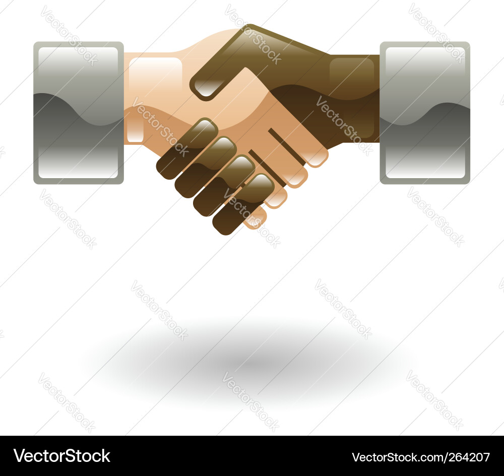 Handshake Royalty Free Vector Image - VectorStock