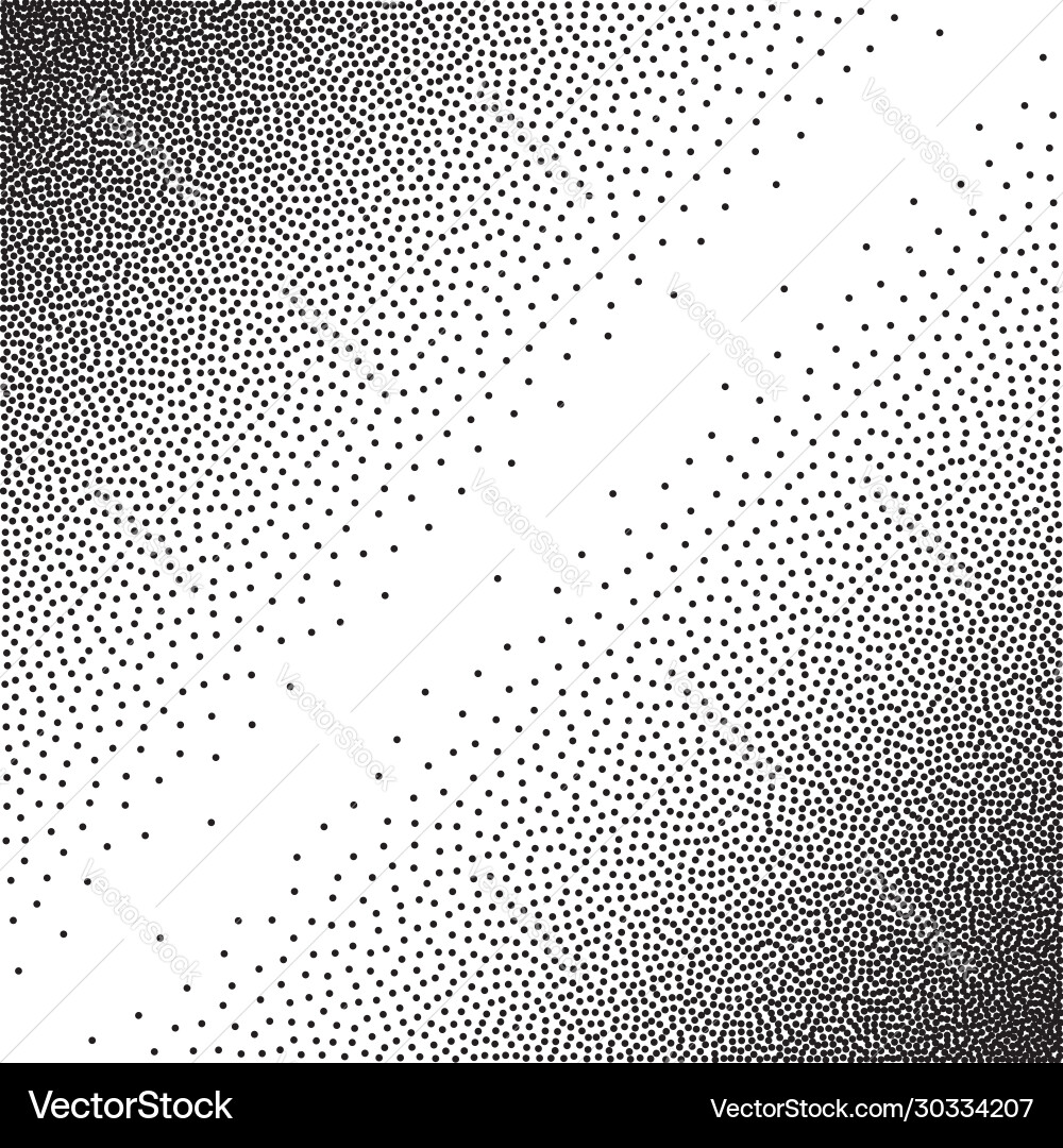 Stochastic raster halftone gradient print Stochastic raster halftone gradient print vector image