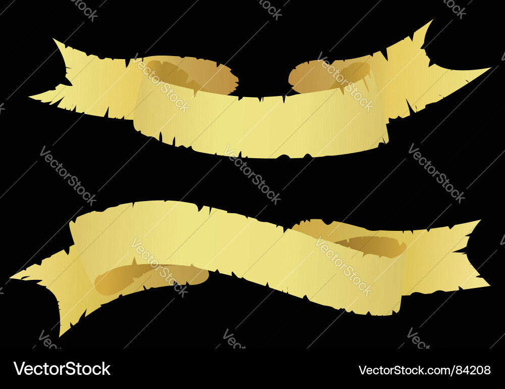Old banners Royalty Free Vector Image - VectorStock