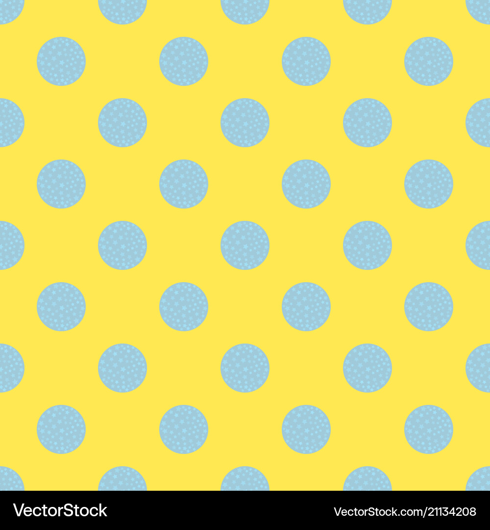 Seamless pattern with star elements arranged vector image