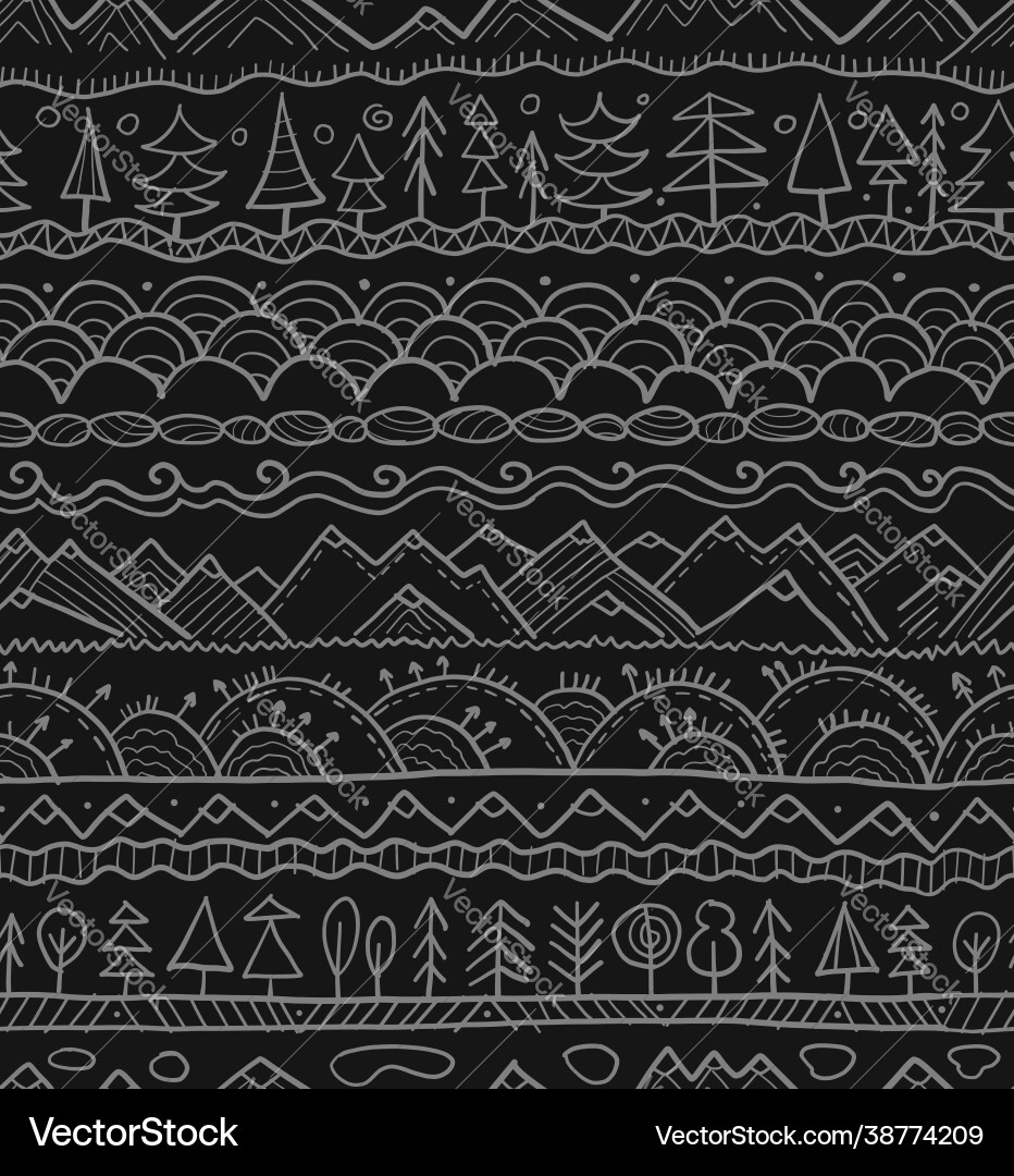 Abstract nature seamless pattern for your design Abstract nature seamless pattern for your design vector image