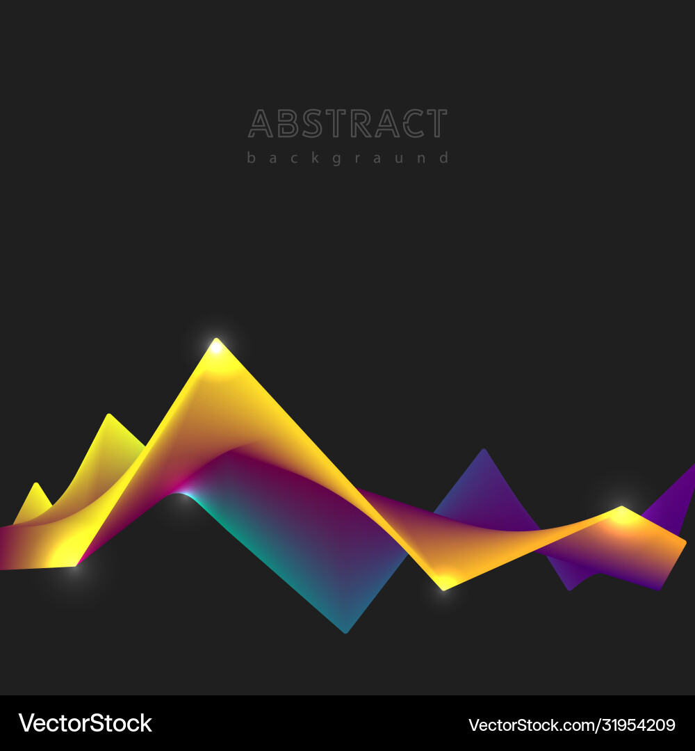 Abstract wavy background dynamic composition 3d Abstract wavy background dynamic composition 3d vector image