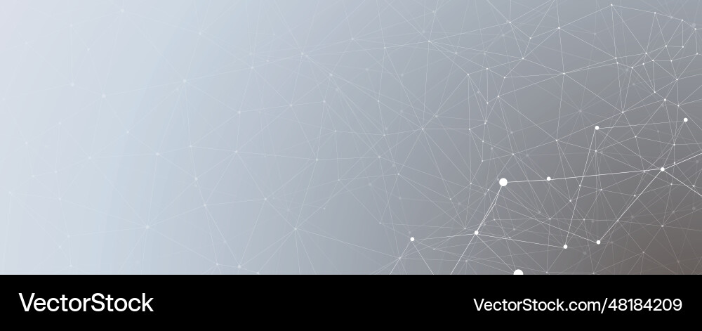 Neural network concept connected cells with links Neural network concept connected cells with links vector image