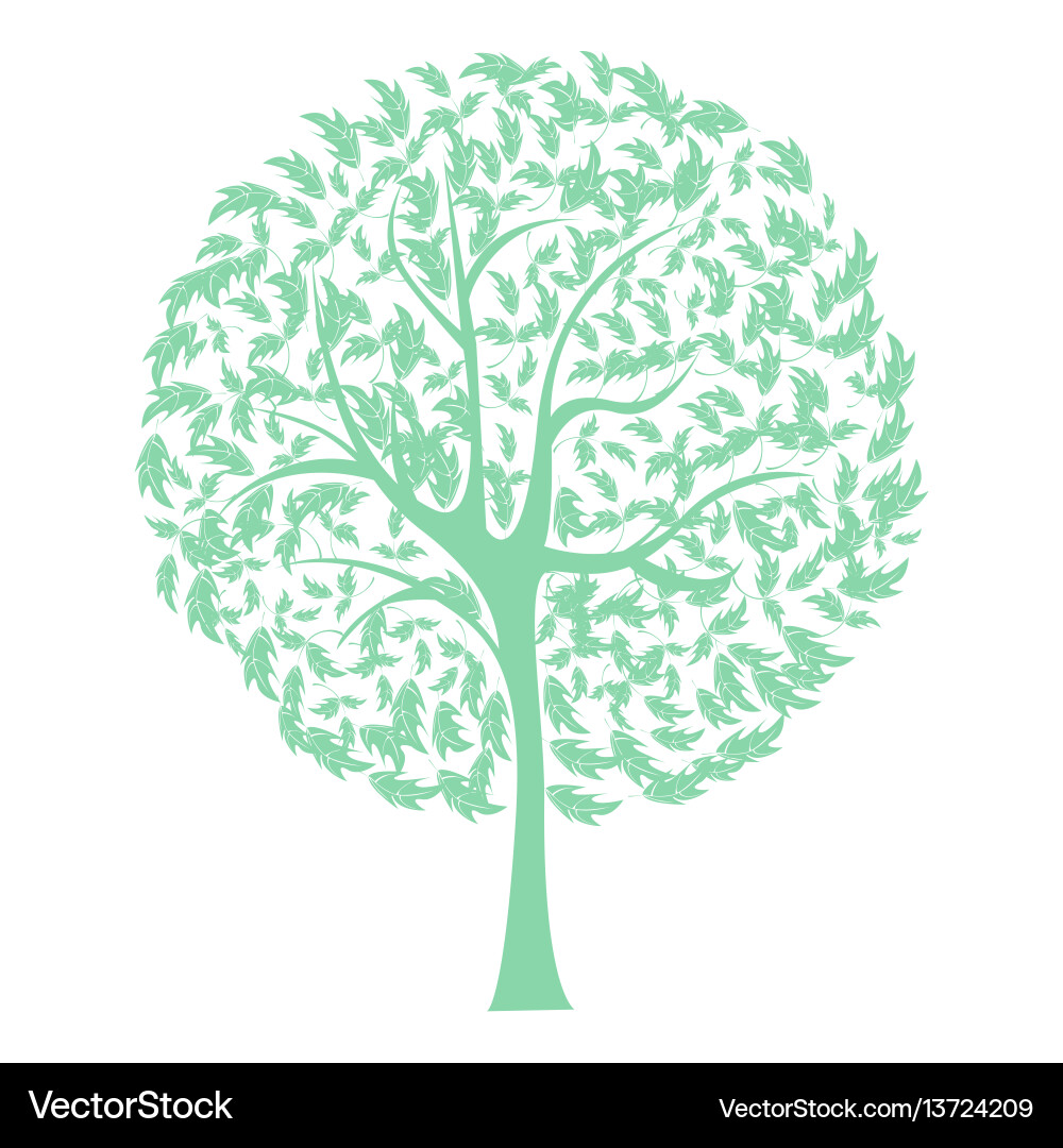 Tree Icon - Nature Element vector image