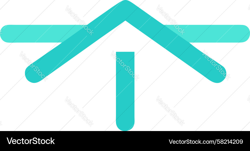 Upward and Downward Arrows Loop Icon Vector Image