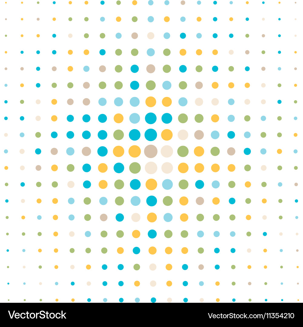 Abstract halftone pattern background vector image