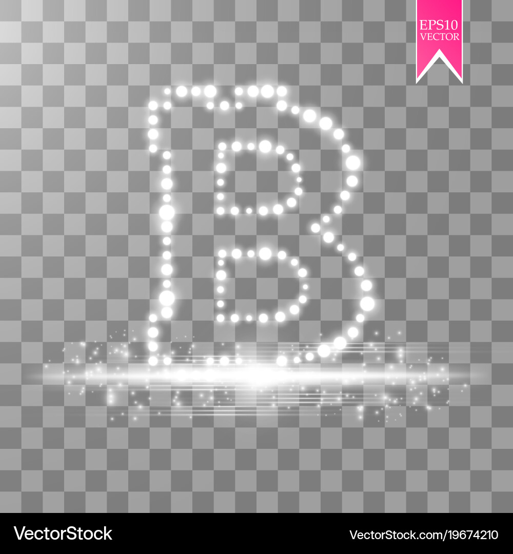 Bitcoin on transparent background – Royalty-Free Vector | VectorStock
