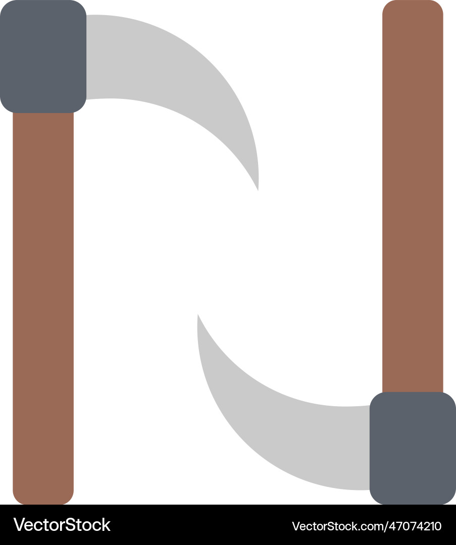 Kama icon image suitable for mobile apps Vector Image