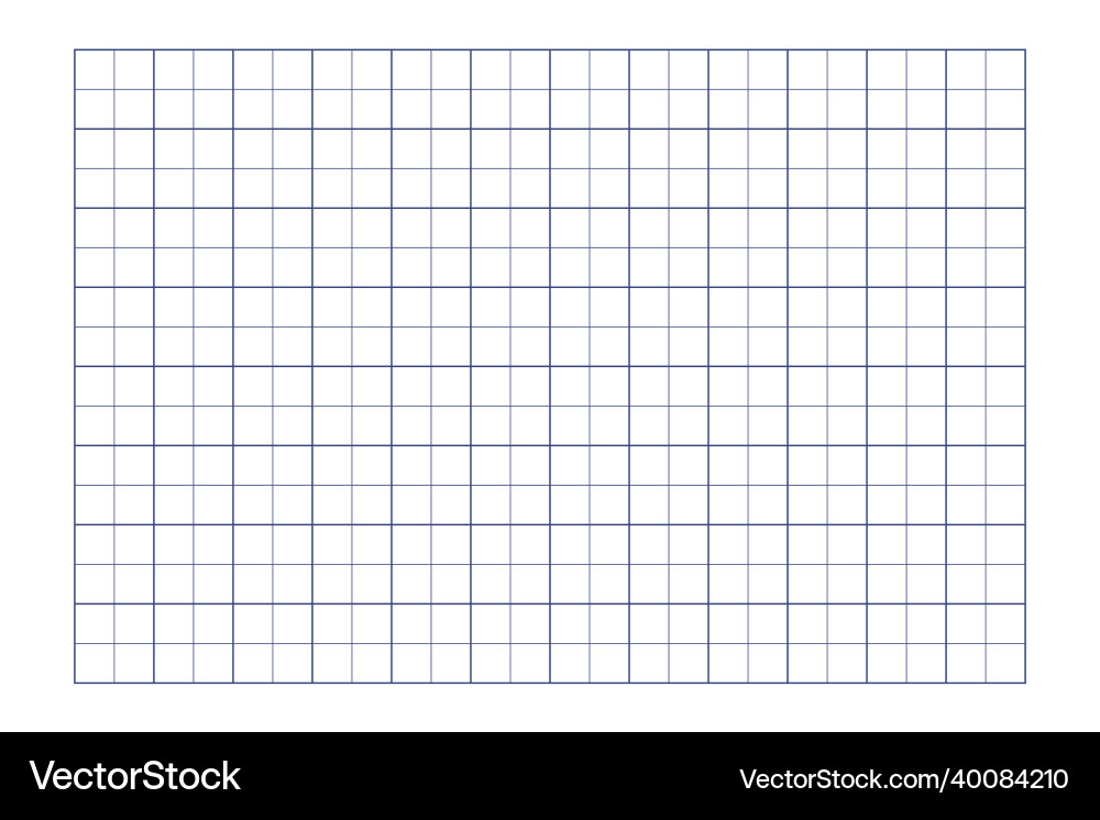 Millimeter graph paper grid abstract squared Millimeter graph paper grid abstract squared vector image