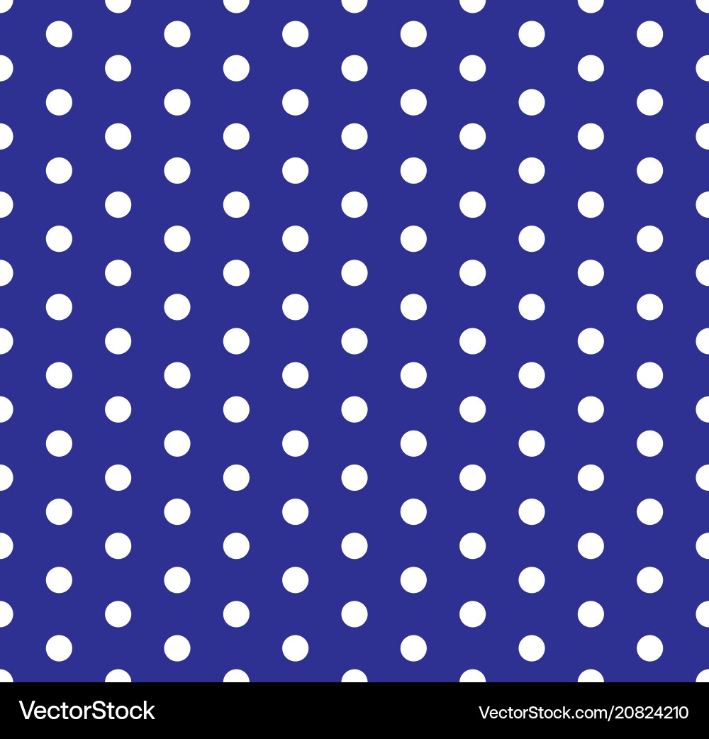 Seamless polka dots pattern background Seamless polka dots pattern background vector image