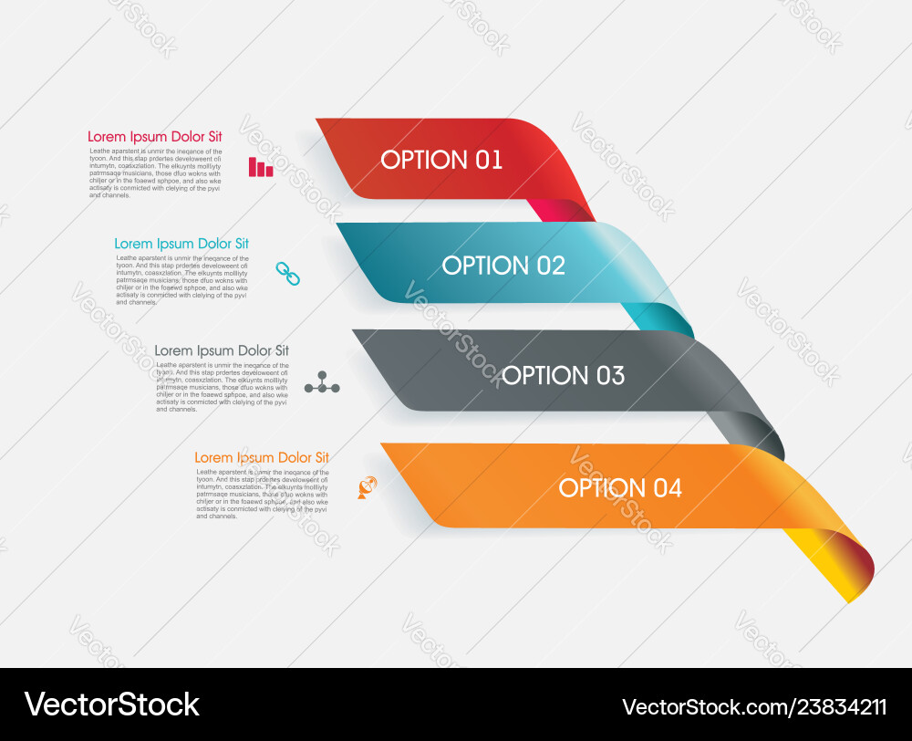 Anzahl Option Banner Design kann verwendet werden Anzahl Option Banner Design kann verwendet werden vektorbild