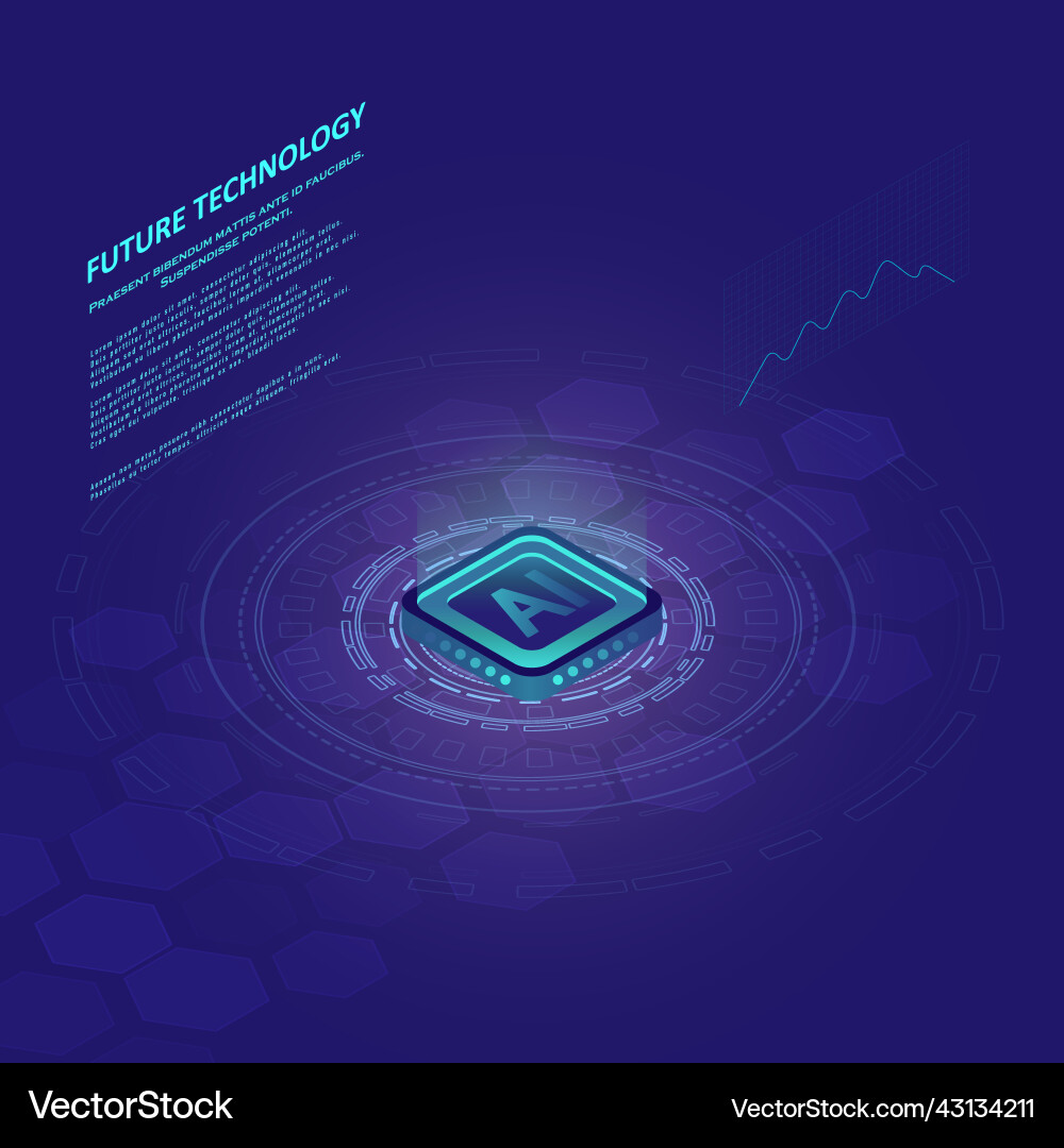 Artificial intelligence Artificial intelligence vector image