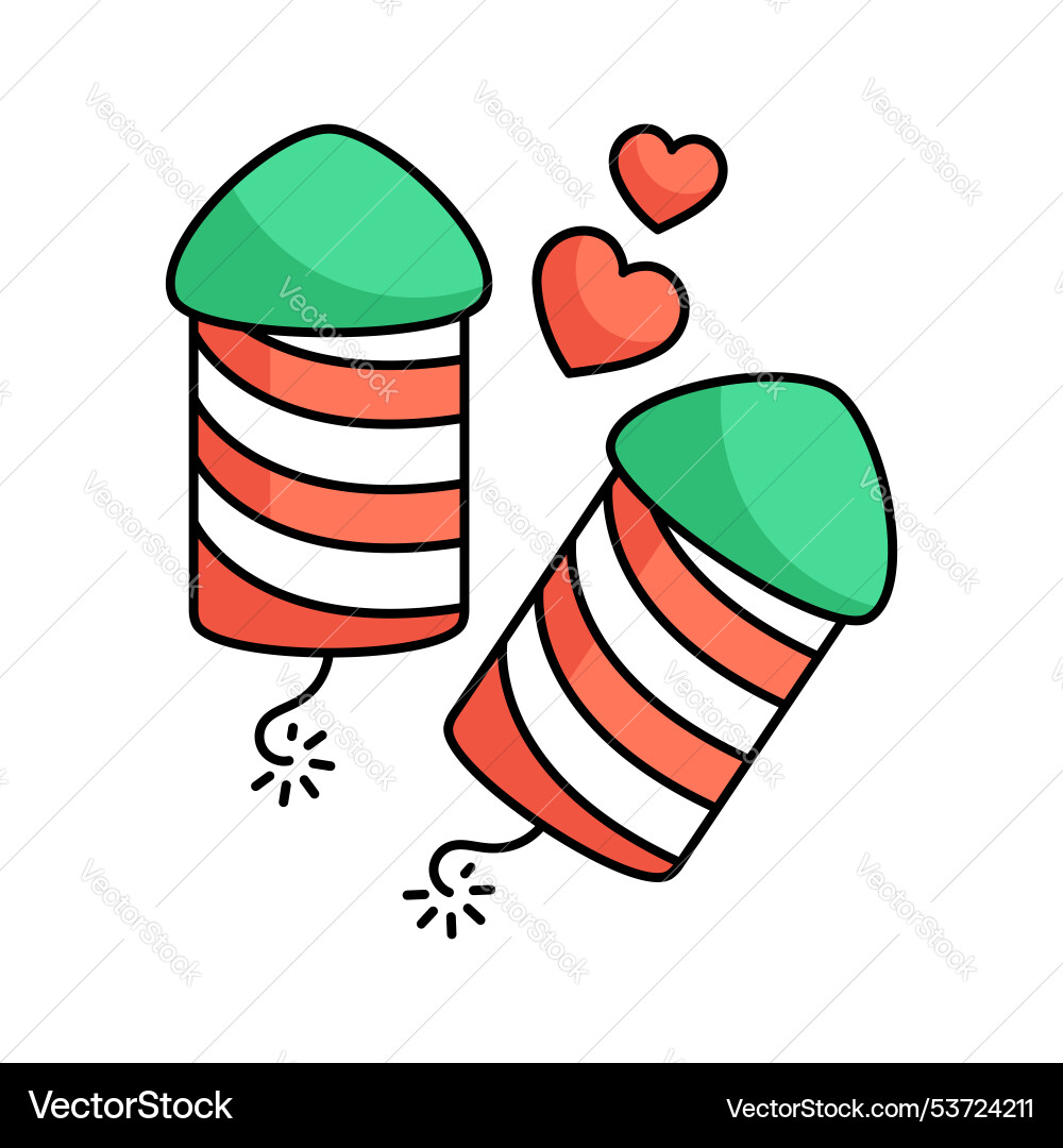 Firecracker Vector Image