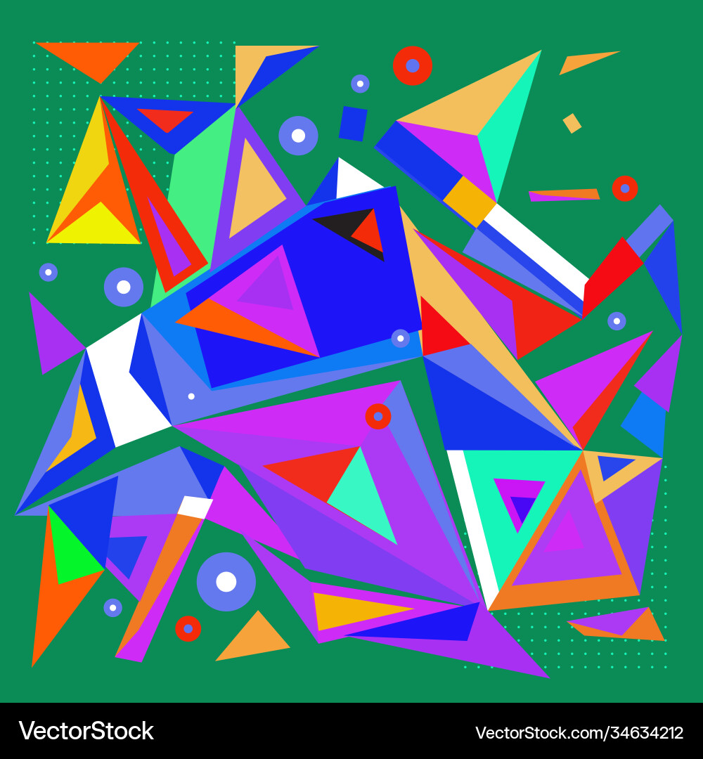 Abstract modern triangles background pattern Abstract modern triangles background pattern vector image