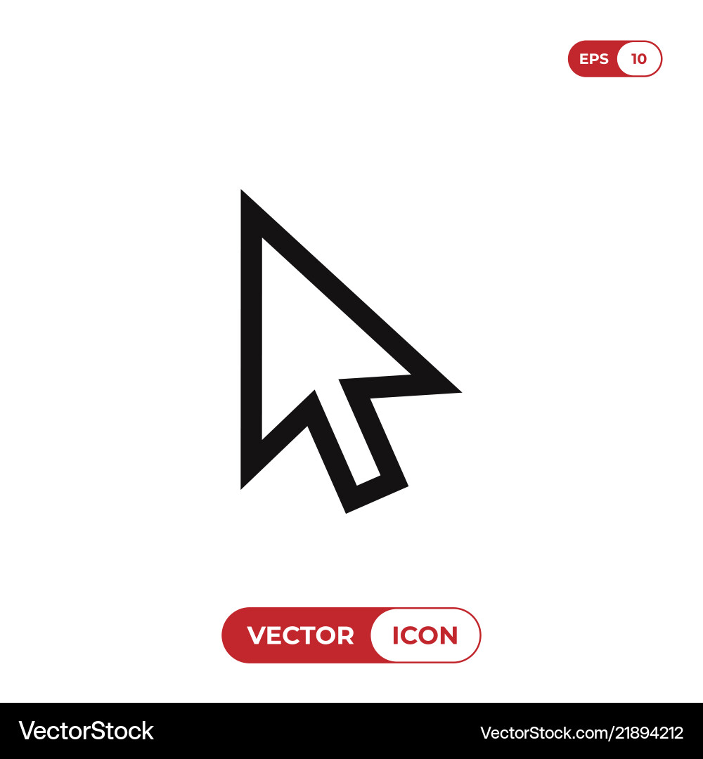 Cursor Symbol Mauszeiger klicken Symbol Cursor Symbol Mauszeiger klicken Symbol vektorbild