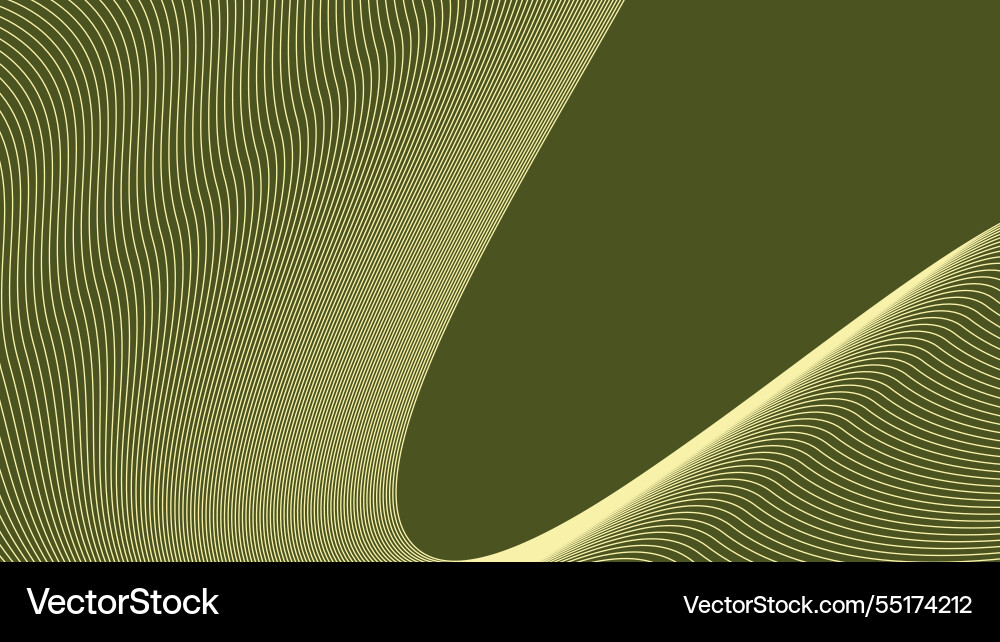 Green army abstract background with curve line Green army abstract background with curve line Vector Image