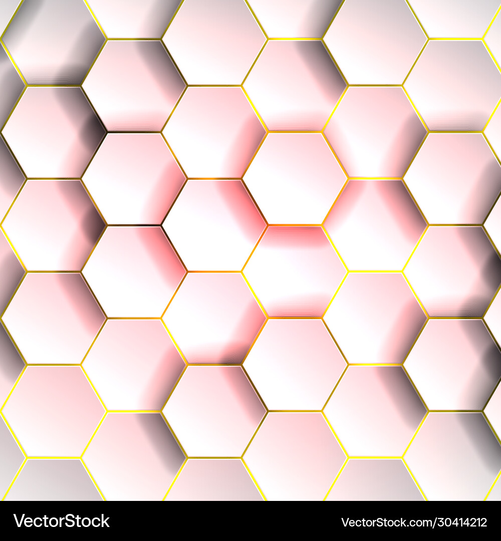 Pattern hexagon background abstract Pattern hexagon background abstract vector image