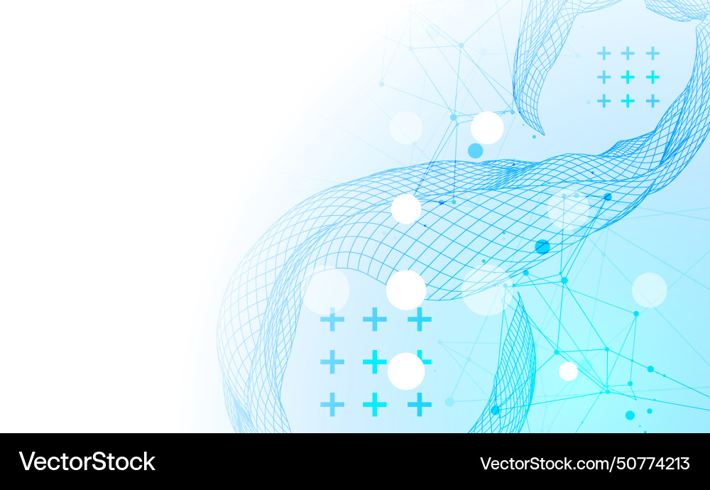 Abstract wave is made in a frame style template Abstract wave is made in a frame style template Vector Image