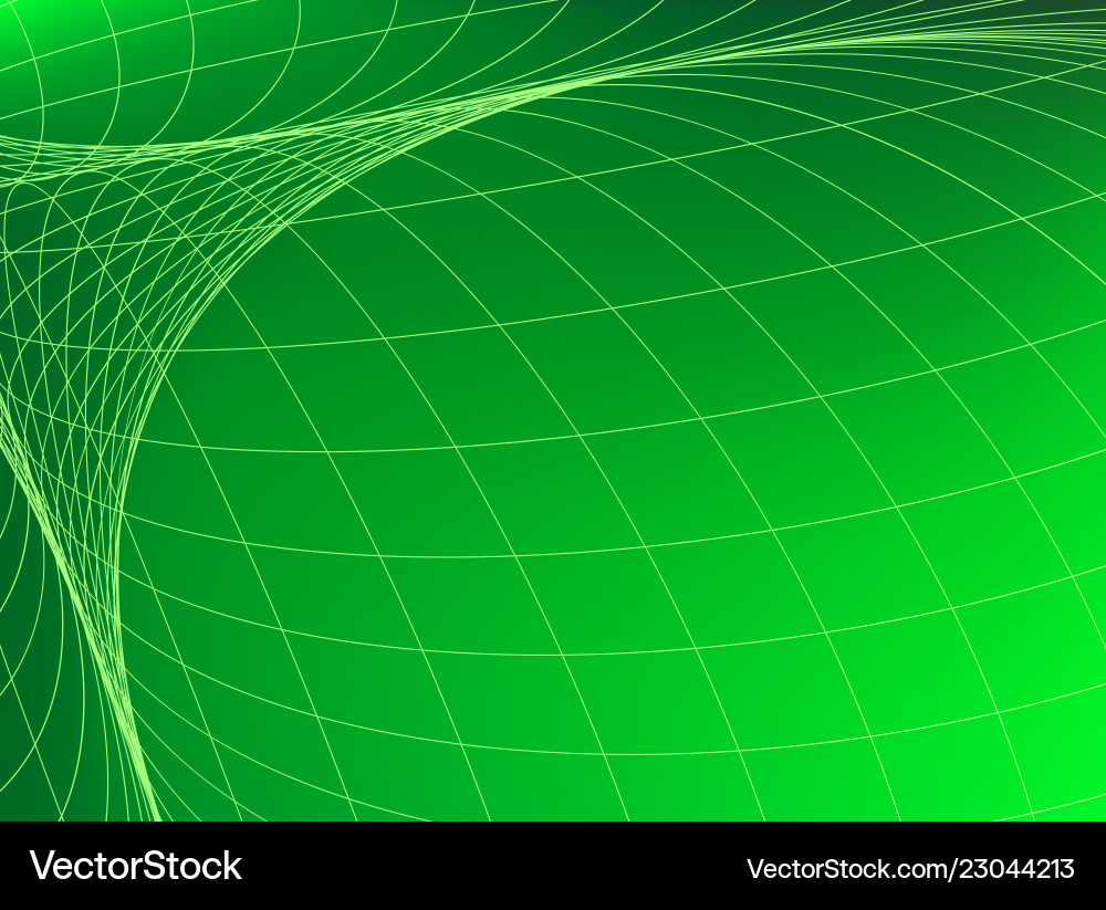Geometric structure network in green space Geometric structure network in green space vector image