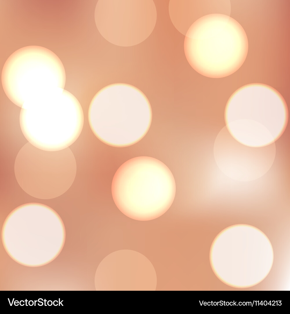 Sparkling bokeh vector image
