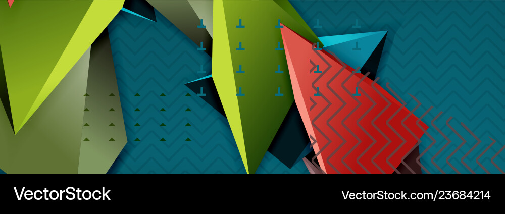 Abstract background colorful minimal Vector Image