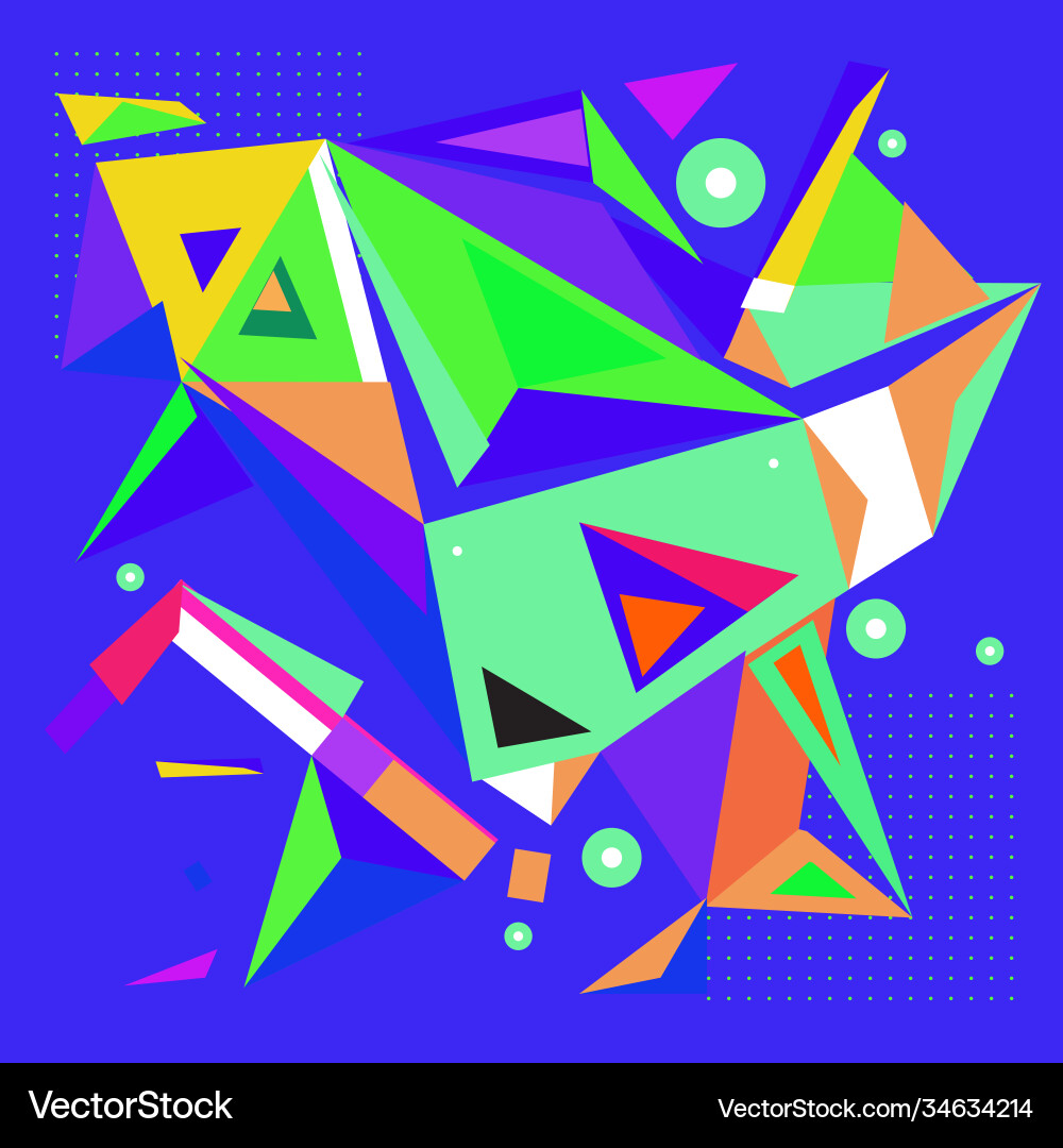 Abstract modern triangles background pattern Abstract modern triangles background pattern vector image